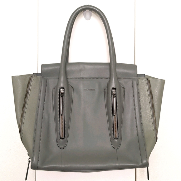 Pour La Victoire Handbags - Pour La Victoire Richie Tote Leather Satchel